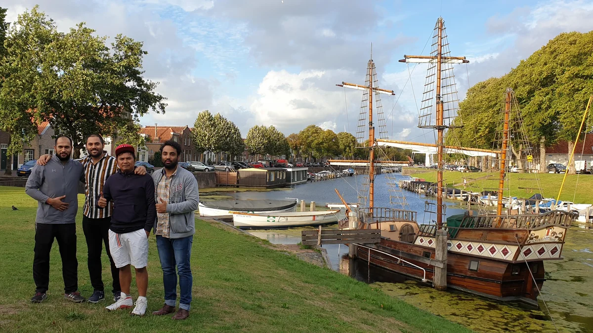 Skibsanløb i Rotterdams Havn