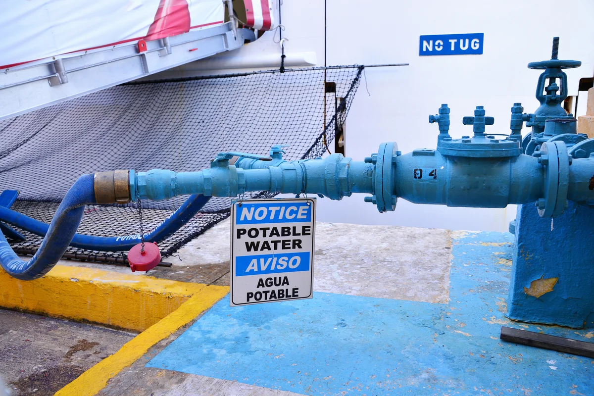 Drikkevand om bord i skibe