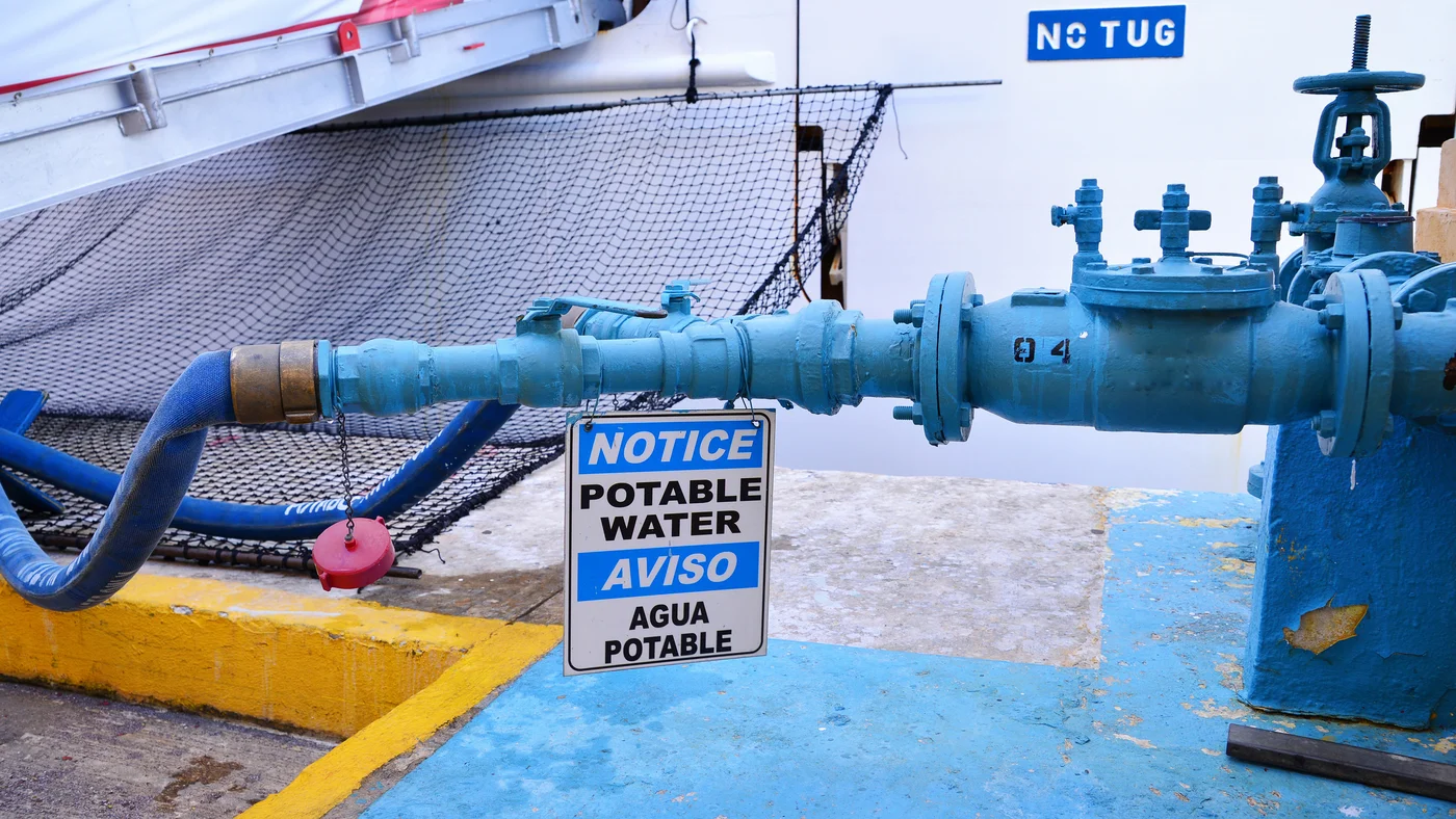 Drikkevand om bord i skibe