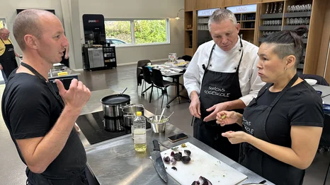 Skibsassistenter fik inspiration og peptalk på madkursus