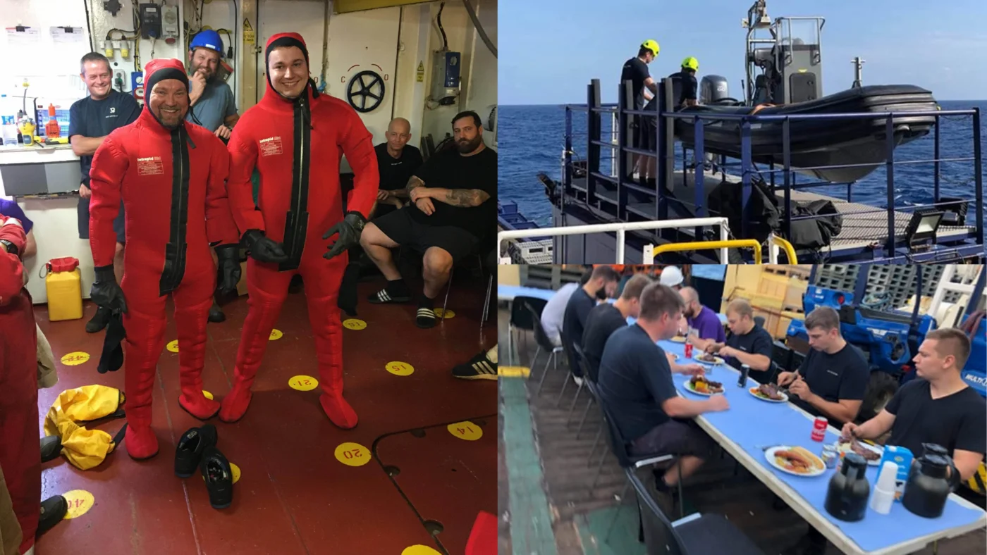 48 timer med Frederik om bord M/V Freja