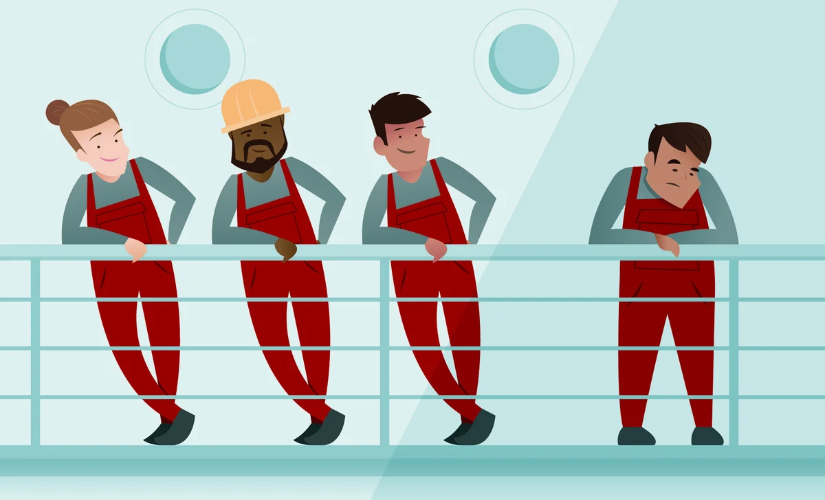 Spørgeskema om mobning og chikane er på vej til de søfarende