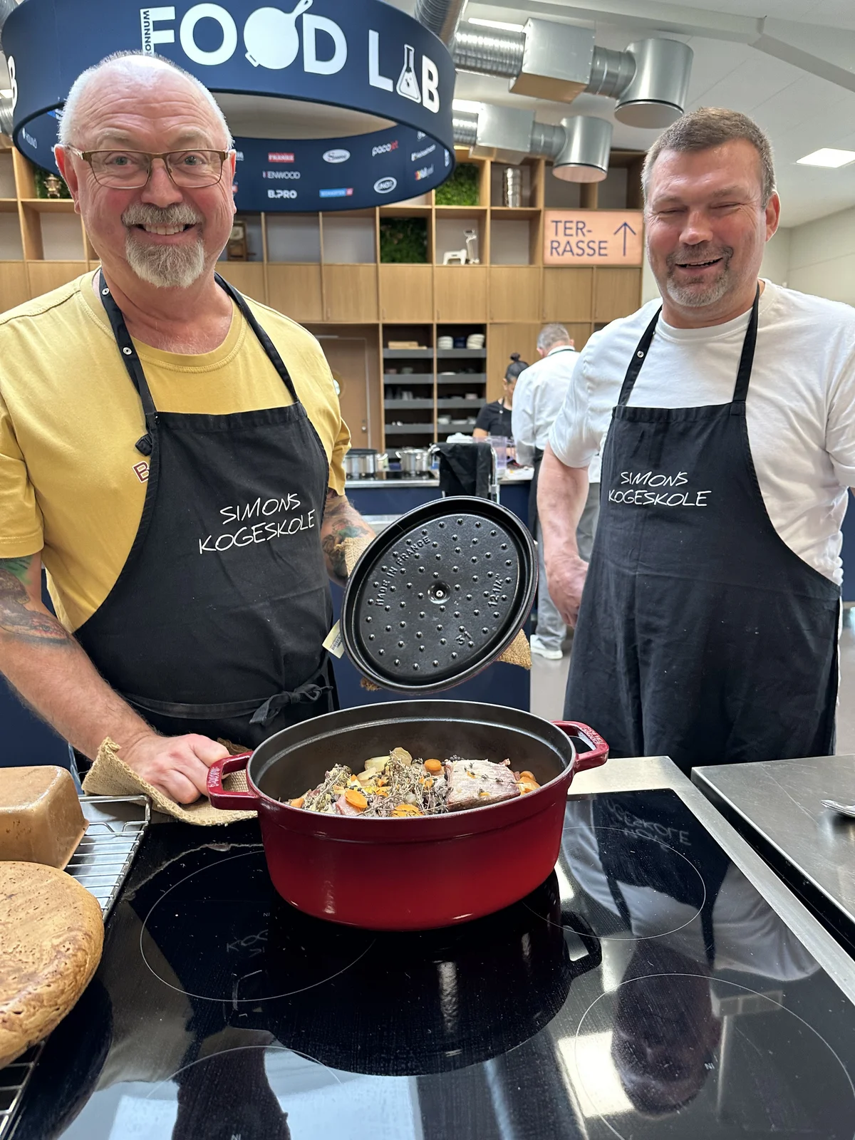 Skibsassistenter fik inspiration og peptalk på madkursus