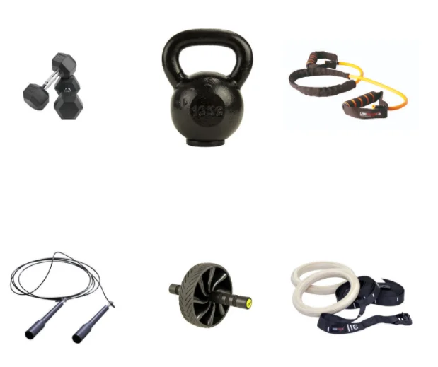 Træningsudstyr til skibet